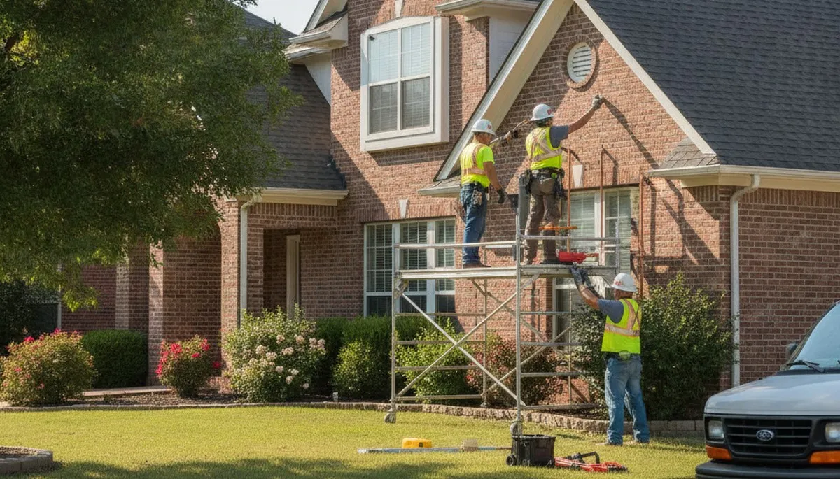 Tulsa, OK plumber repairing a residential plumbing leak for a local service call