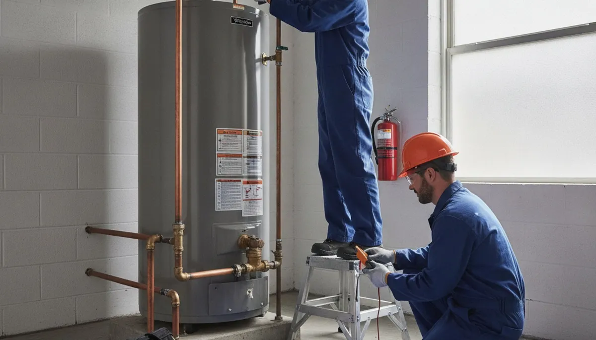 Water heater repair service in Tulsa, OK by On Call Plumbers for reliable home plumbing care